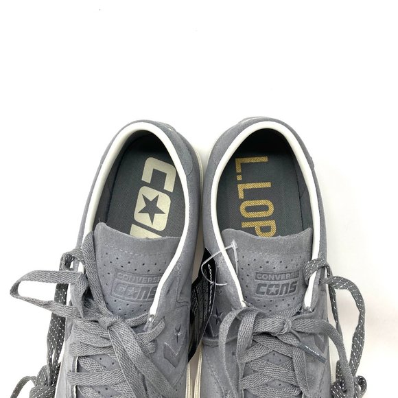 Converse Louie Lopez Pro OX Gray Low Top Shoes Men's Size Sneakers Suede 169493C - Picture 5 of 11